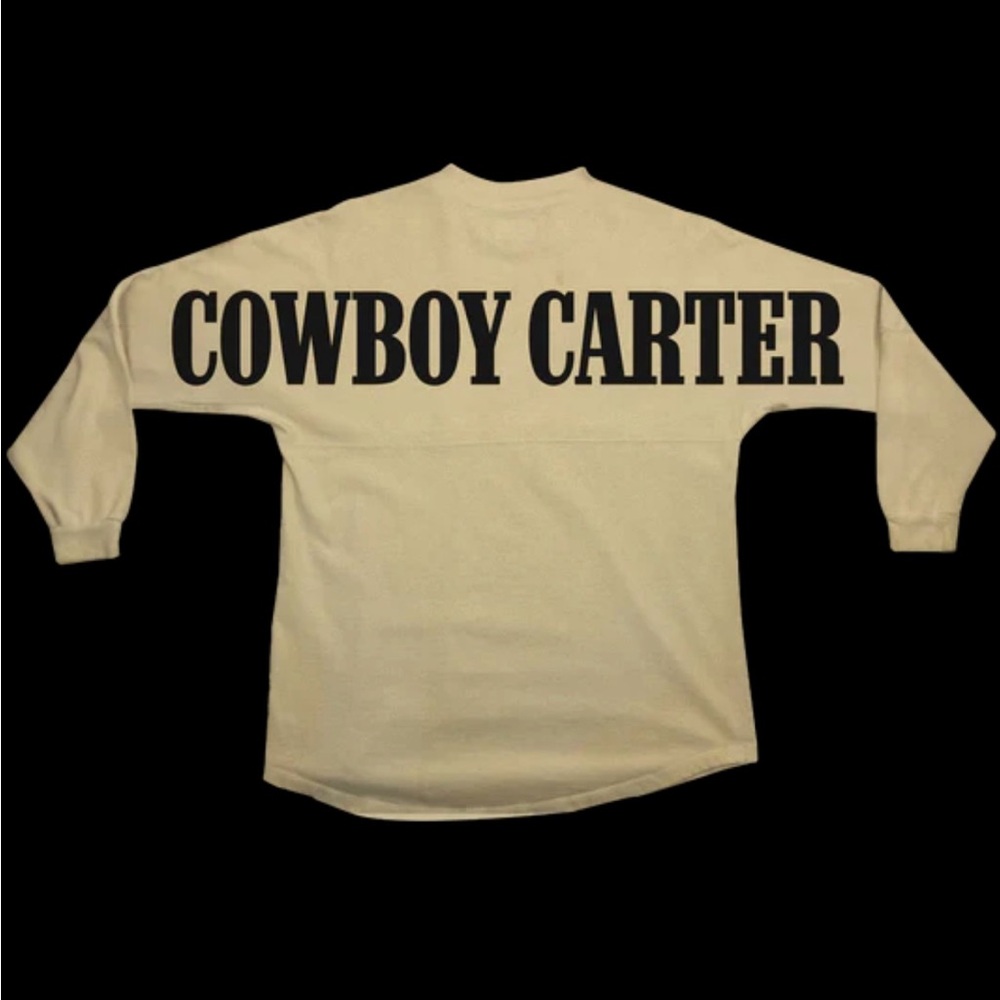 Cowboy Carter Beige Long Sleeve Shirt